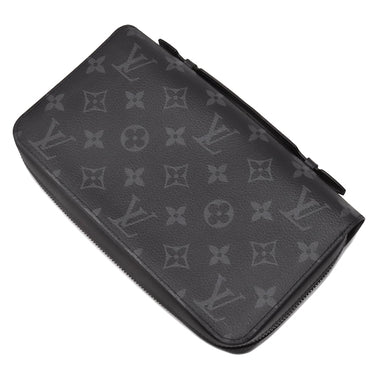 ルイヴィトン LOUIS VUITTON ジッピーXL M61698 モノグラムエクリプス モノグラムエクリプス 長財布 ガンメタル金具 黒 ラウンドファスナー トラベルウォレット