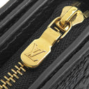 ルイヴィトン LOUIS VUITTON ポルトフォイユ クレア M80151 ノワール モノグラムアンプラント 二つ折り財布 ゴールド金具 コンパクト 小銭入れ