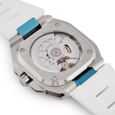 腕時計 ベル&ロス BELL&ROSS BR-X5 イリデセント BRX5R-IRS-ST/SRB 自動巻き メンズ 未使用 パワーリザーブ デイト グリーン パープル
