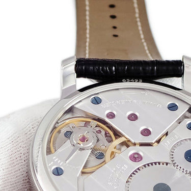 腕時計 ボーム&メルシエ BAUME&MERCIER クラシマ エグゼクティブ M0A08461 手巻き メンズ ホワイト スモールセコンド バー ローマン