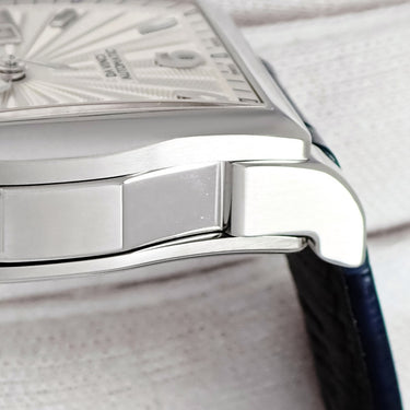腕時計 IWC IWC ダ ヴィンチ オートマチック IW452314 自動巻き メンズ ラージデイト ギョーシェ トノー アラビア バー