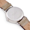 腕時計 ノモス NOMOS ラドウィッグ 33 243 手巻き メンズ レディース シルバー 青針 スモールセコンド ローマン バー