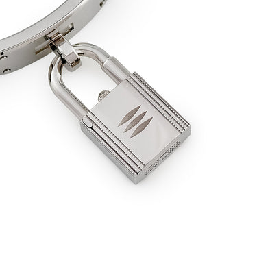 腕時計 エルメス HERMES ケリーウォッチ KE4.110.132 クオーツ レディース ホワイト 白 カデナ型 錠前 南京錠