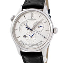 腕時計 ジャガールクルト JAEGER LECOULTRE マスター ジオグラフィーク Q1428421 176.8.29.S 自動巻き メンズ GMT デイト パワーリザーブ表示
