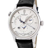 腕時計 ジャガールクルト JAEGER LECOULTRE マスター ジオグラフィーク Q1428421 176.8.29.S 自動巻き メンズ GMT デイト パワーリザーブ表示