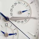 腕時計 ジャガールクルト JAEGER LECOULTRE マスター ジオグラフィーク Q1428421 176.8.29.S 自動巻き メンズ GMT デイト パワーリザーブ表示