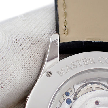 腕時計 ジャガールクルト JAEGER LECOULTRE マスター ジオグラフィーク Q1428421 176.8.29.S 自動巻き メンズ GMT デイト パワーリザーブ表示