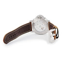 腕時計 パネライ PANERAI ルミノール マリーナ PAM01312 V番 自動巻き メンズ V番 ブラック スモールセコンド デイト アラビア バー