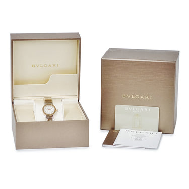 腕時計 ブルガリ BVLGARI ブルガリブルガリ トゥボガス BBLP262TSG BBL262TWSPG/12.M クオーツ レディース 未使用 ダイヤ K18PG×SS