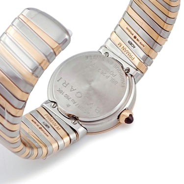 腕時計 ブルガリ BVLGARI ブルガリブルガリ トゥボガス BBLP262TSG BBL262TWSPG/12.M クオーツ レディース 未使用 K18PG×SS ダイヤ