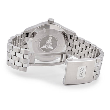 腕時計 IWC IWC パイロットウォッチ マークXVIII プティプランス IW327010 自動巻き メンズ マーク18 星の王子さま ブルー デイト