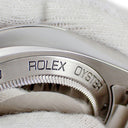 腕時計 ロレックス ROLEX オイスターパーペチュアル ミルガウス 116400 V番 自動巻き メンズ V番 ルーレット刻印 オレンジ イナズマ針