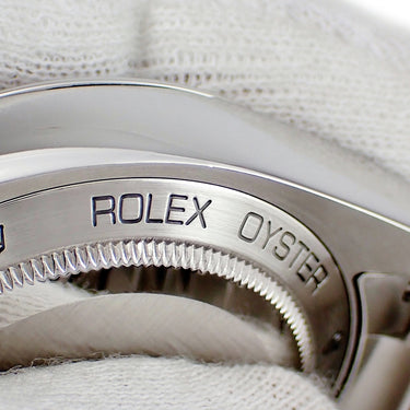 腕時計 ロレックス ROLEX オイスターパーペチュアル ミルガウス 116400 V番 自動巻き メンズ V番 ルーレット刻印 オレンジ イナズマ針