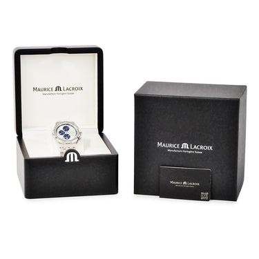 腕時計 モーリスラクロア Maurice Lacroix アイコン クォーツ クロノグラフ AI1118-SS002-230-1 クオーツ メンズ 未使用 スモールセコンド