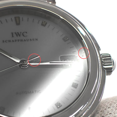 腕時計 IWC IWC ダ ヴィンチ SL オートマティック IW352801 自動巻き メンズ ダ・ヴィンチ ホワイト デイト トリチウム