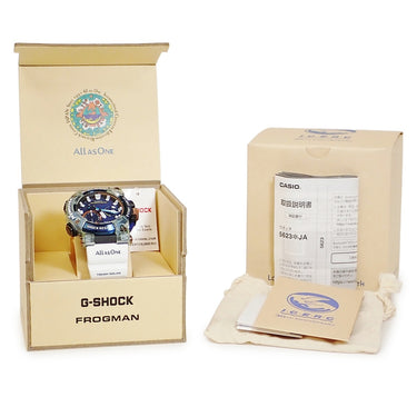 腕時計 カシオ CASIO G-SHOCK フロッグマン イルカ クジラ 2021年モデル GWF-A1000K-2AJR クオーツ メンズ 未使用 ブルー イルクジ