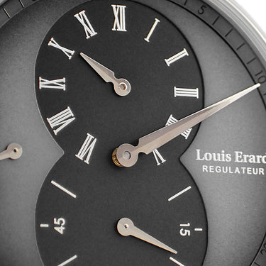腕時計 ルイ・エラール LOUIS ERARD エクセレンス レギュレーター LE54320AG52BAAV02 手巻き メンズ 未使用 ブラック パワーリザーブ