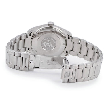 腕時計 オメガ OMEGA シーマスター アクアテラ 2518.30.00 クオーツ メンズ シルバー サンレイ デイト バー