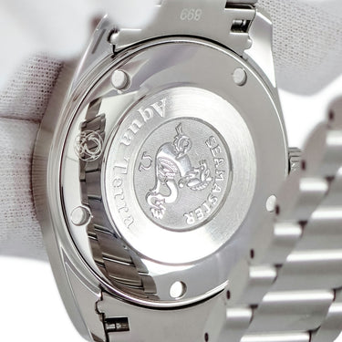 腕時計 オメガ OMEGA シーマスター アクアテラ 2518.30.00 クオーツ メンズ シルバー サンレイ デイト バー