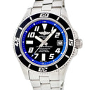 腕時計 ブライトリング BREITLING スーパーオーシャン 42 A17364 自動巻き メンズ ブラック 逆回転防止ベゼル デイト アラビア