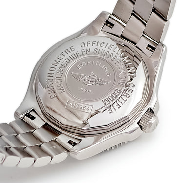 腕時計 ブライトリング BREITLING スーパーオーシャン 42 A17364 自動巻き メンズ ブラック 逆回転防止ベゼル デイト アラビア