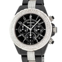 腕時計 シャネル CHANEL J12 クロノグラフ H0940 自動巻き メンズ ブラック セラミック ダイヤ デイト スモールセコンド