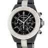 腕時計 シャネル CHANEL J12 クロノグラフ H0940 自動巻き メンズ ブラック セラミック ダイヤ デイト スモールセコンド