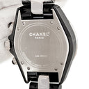 腕時計 シャネル CHANEL J12 クロノグラフ H0940 自動巻き メンズ ブラック セラミック ダイヤ デイト スモールセコンド