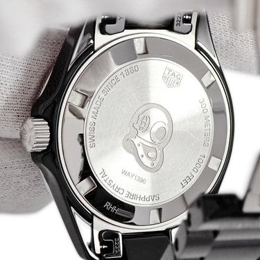 腕時計 タグホイヤー TAG Heuer アクアレーサー WAY1390.BH0716 クオーツ メンズ レディース フルセラミック ブラック 逆回転防止ベゼル