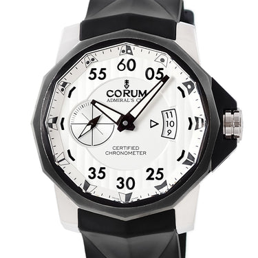 腕時計 コルム CORUM アドミラルズカップ コンペティション 01.0068 自動巻き メンズ スモールセコンド デイト 12角形 信号旗 限定