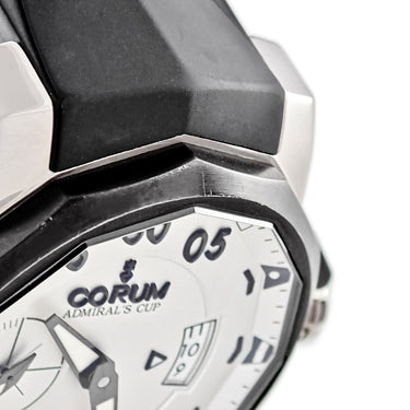 腕時計 コルム CORUM アドミラルズカップ コンペティション 01.0068 自動巻き メンズ スモールセコンド デイト 12角形 信号旗 限定
