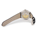 腕時計 ブランパン BLANCPAIN レマン トリプルカレンダー ムーンフェイズ 2763-1542A-53 自動巻き メンズ OH済 K18WG無垢 スモールセコンド