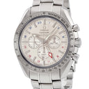腕時計 オメガ OMEGA スピードマスター ブロードアロー コーアクシャル GMT 3581.30.00 自動巻き メンズ OH済 クロノグラフ デイト