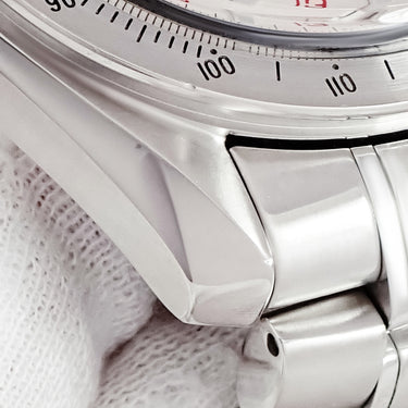 腕時計 オメガ OMEGA スピードマスター ブロードアロー コーアクシャル GMT 3581.30.00 自動巻き メンズ OH済 クロノグラフ デイト