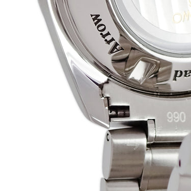 腕時計 オメガ OMEGA スピードマスター ブロードアロー コーアクシャル GMT 3581.30.00 自動巻き メンズ OH済 クロノグラフ デイト