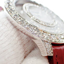 腕時計 ショパール CHOPARD ハッピーダイヤモンド 209412-1001 クオーツ レディース K18WG無垢 純正ダイヤ ムービングダイヤ シェル