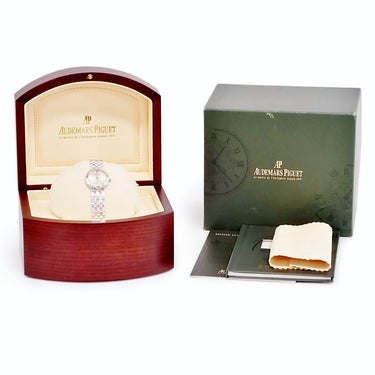 腕時計 オーデマピゲ AUDEMARS PIGUET クラシック 79363BC.G.1119BC 手巻き レディース OH済 K18WG無垢 シルバー クル・ド・パリ