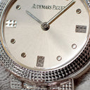 腕時計 オーデマピゲ AUDEMARS PIGUET クラシック 79363BC.G.1119BC 手巻き レディース OH済 K18WG無垢 シルバー クル・ド・パリ