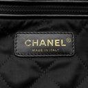シャネル CHANEL シャネル22 バッグパック AS3313 ブラック カーフ リュック・デイパック ゴールド金具 黒 チェーンリュック