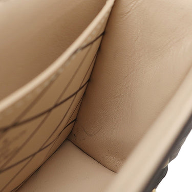 ルイヴィトン LOUIS VUITTON エッセンシャル トランク M68575 モノグラムリバース モノグラムキャンバス モノグラムリバースキャンバス ショルダーバッグ ゴールド金具 茶