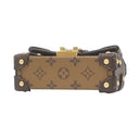 ルイヴィトン LOUIS VUITTON エッセンシャル トランク M68575 モノグラムリバース モノグラムキャンバス モノグラムリバースキャンバス ショルダーバッグ ゴールド金具 茶