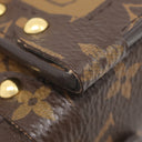 ルイヴィトン LOUIS VUITTON エッセンシャル トランク M68575 モノグラムリバース モノグラムキャンバス モノグラムリバースキャンバス ショルダーバッグ ゴールド金具 茶