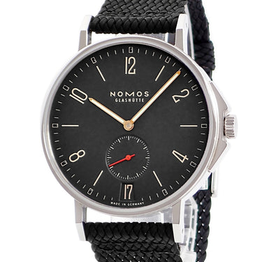 腕時計 ノモス NOMOS アホイ アトランティック デイト AH1Z1AT2 自動巻き メンズ スモールセコンド アラビア バー シースルーバック