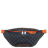 ルイヴィトン LOUIS VUITTON ディスカバリー バムバッグ N40161 ダミエコバルト レザー ダミエコバルトキャンバス ウエストバッグ シルバー金具 オレンジ ボディバッグ ヒップバッグ