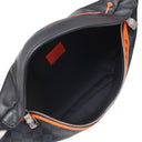 ルイヴィトン LOUIS VUITTON ディスカバリー バムバッグ N40161 ダミエコバルト レザー ダミエコバルトキャンバス ウエストバッグ シルバー金具 オレンジ ボディバッグ ヒップバッグ