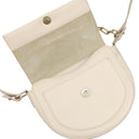 フルラ FURLA ミスミミ アイボリー レザー ショルダーバッグ ゴールド金具 MISS MIMI