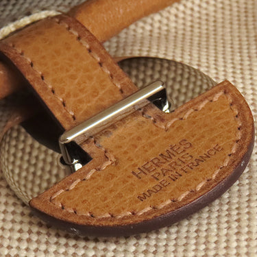 エルメス HERMES サックコロラドMM ナチュラル トワルアッシュ ヴァッシュリエジェ ショルダーバッグ シルバー金具 ワンショルダー ソルド品
