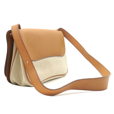 エルメス HERMES サックコロラドMM ナチュラル トワルアッシュ ヴァッシュリエジェ ショルダーバッグ シルバー金具 ワンショルダー ソルド品