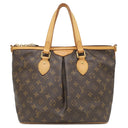 ルイヴィトン LOUIS VUITTON パレルモ PM M40145 モノグラム モノグラムキャンバス 2WAYバッグ ゴールド金具 茶 ハンドバッグ ショルダー
