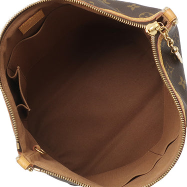 ルイヴィトン LOUIS VUITTON パレルモ PM M40145 モノグラム モノグラムキャンバス 2WAYバッグ ゴールド金具 茶 ハンドバッグ ショルダー